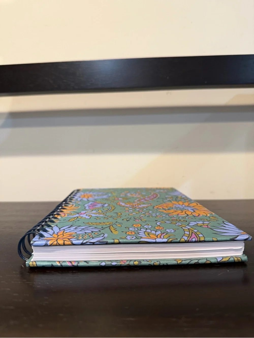Vera Bradley Floral Paisley Spiral Journal Notebook – Hard Cover, Lined Pages